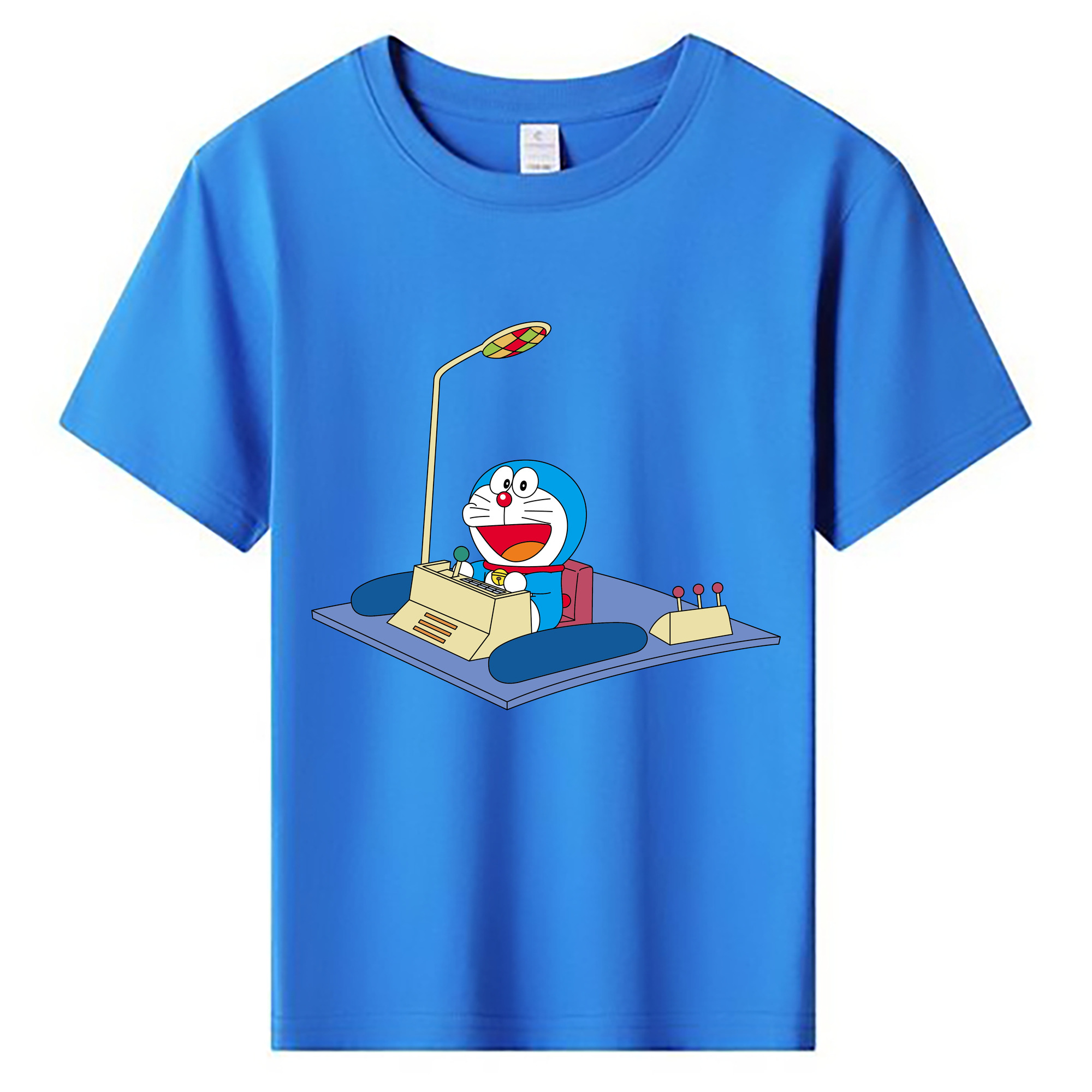 （画像用） ドラえもん Doraemon 綿100％キッズTシャツ（フロントプリント）